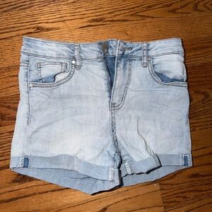 RSQ Light Wash Jean Shorts